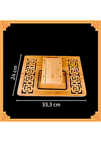 Kệ đọc kinh sách, giá đỡ sách bằng gỗ tre