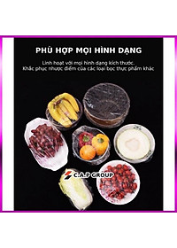 Màng bọc thực phẩm ️ ️ co giãn siêu dai có chun hình túi gấu set 100 chiếc