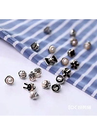 Set 10 Khuy Cài Áo Mini Trang Trí