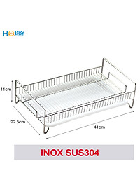 Kệ khay úp ly chén trái cây trên kệ bếp có khay Hobby Home Decor KUL41