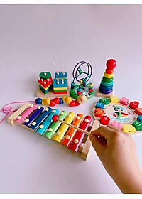 Combo 6 món đồ chơi gỗ montessori