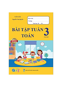Sách - Combo Bài Tập Tuần Lớp 3 Cả Năm - Toán và Tiếng Việt (4 cuốn)