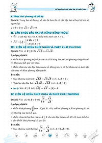 Sổ Tay Luyện Thi Vào Lớp 10 Môn Toán