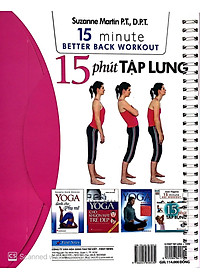 Sách Lò Xo - 15 Phút Tập Lưng (Kèm 1 DVD)