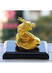 Tượng Rồng phong thủy mạ vàng – 12CGT