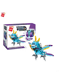 Đồ Chơi Lắp Ráp Xếp Hình QMAN MAGIC CUBE - Sư Tử Dũng Mãnh và Robot Động Vật Biến Hình 3 in 1 (Nhiều mẫu khác nhau)