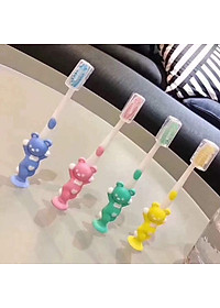 Set 4 Bàn Chải Hình Thú Ngộ Nghĩnh Cho Bé Chuẩn Nhật - Hàng Chính Hãng MINIIN