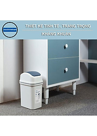 Thùng Rác Thông Minh,Nhựa Nắp Lật Inochi 5Lít Rất Đẹp Làm Sọt Rác Văn Phòng, Khách Sạn, Đựng Rác Gia Đình THRNL05