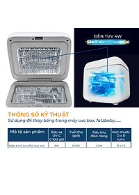 Đèn PHILIPS diệt khuẩn TUV 4W