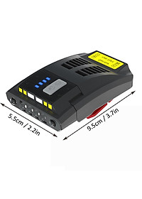Đèn pha Gồm 10 bóng đèn LED có sạc USB. Khả năng chống nước IPX5 có thể kẹp vào mũ phù hợp đi câu cá, cắm trại