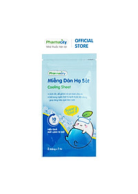 Miếng dán hạ sốt cho bé Pharmacity (Hộp 6 miếng)