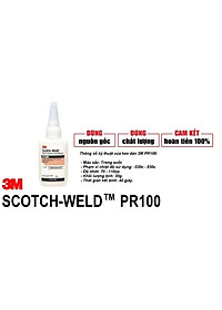 Keo Dán Đa Năng Siêu Dính 3M PR100 Scotch-Weld Plastic & Rubber Instant Adhesive 20g