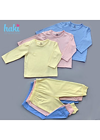 Bộ quần áo dài tay cho bé Haki BB009