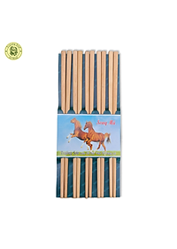 Đũa Gỗ - Đũa Gỗ Song Mã - Đồ Dùng Nhà Bếp Chất Lượng Cao (10 Đôi / Vỉ)