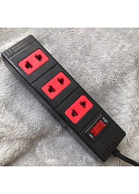 Ổ cắm Điện Quang ECO ĐQ ESK 5BR 32 ECO (3 lỗ 2 chấu, dây dài 5m màu đen đỏ )