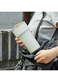 Ly Giữ Nhiệt Locknlock LocknLock LHC4416 710ml, LHC4419 900ml Thép Phủ Sứ, Hàng Chính Hãng, Kèm Ống Hút - JoyMall