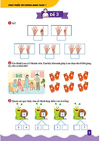 Phát triển trí thông minh toán lớp 1 (Cánh diều & kết nối cùng học để phát triển năng lực)