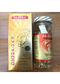 Viên uống Omega 369 của Mỹ - ALASKA DEEP SEA FISH OIL Nuhealth