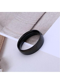 Nhẫn titan nam - Nhẫn nam inox trơn nhiều màu cao cấp thời trang thép không gỉ trangsucpt