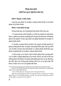 Sách - Luật Xử Lý Vi Phạm Hành Chính (Sửa đổi, bổ sung năm 2020) - ndbooks