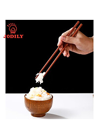  Đũa Gỗ Mộc Hương Cao Cấp - Gỗ Tự Nhiên - Đánh Bóng Thủ Công - Không Ẩm Mốc - Vỉ 10 đôi 