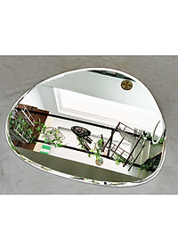 Gương soi Kibath hình viên đá