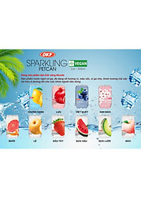 Nước ngọt có ga vị Dưa hấu 350ML OKF Hàn Quốc