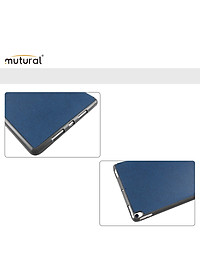 Bao da Ipad 10.2 (Thế hệ 7 – 2019) hiệu Mutural _ Màu xanh_ Hàng nhập khẩu