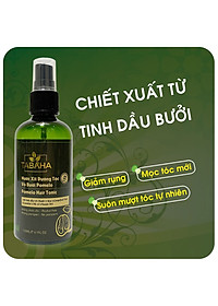 Xịt mọc tóc nhanh tinh dầu vỏ bưởi Tabaha 120ml dành cho Nam giới bị rụng tóc, tóc thưa