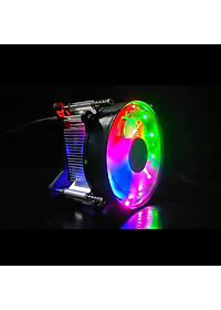 Quạt tản nhiệt CPU Led rainbow 11X for Intell lõi đồng nguyên chất cho máy tính