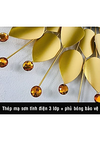 Đồng Hồ Treo Tường Shouse DC666 Trang Trí Nghệ Thuật Cao Cấp hiện đại 3D kích cỡ lớn đẹp kim trôi treo phòng khách