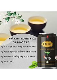 (Chính hãng) Thùng T rà Xanh Hoa Nhài JJ (24 Lon x 300ml) - Thương hiệu Singapore