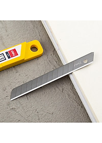 Lưỡi Dao Rọc Giấy Deli, Cỡ Nhỏ, Loại 13 Lưỡi, Bạc 10 Chiếc/Hộp - 1 Hộp E2012