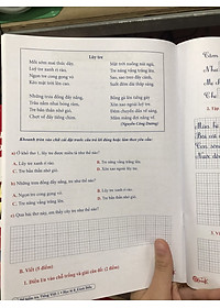 Đề kiểm tra Tiếng Việt 1 học kì 2 ( Cánh diều )