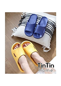 Dép đi trong nhà, mang trong văn phòng, nhà tắm, Dép quai ngang, chất liệu nhựa xốp siêu bền chống trơn trượt DNL39