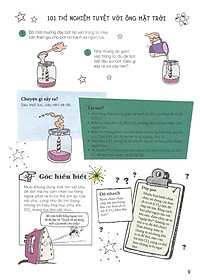 Sách 101 Thí Nghiệm - Tuyệt Vời Ông Mặt Trời (Tập 4)