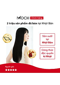 Mặt nạ ủ tóc Mochi Nhật Bản 500ml. Kem ủ tóc, phục hồi tóc hư tổn gãy rụng, bóng mượt tóc sau 3 phút