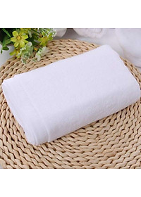 Bộ 2 Khăn tắm Trắng thương hiệu A - 65cmx135cm - Chuyên dùng cho khách sạn, spa