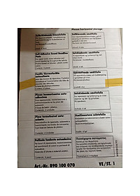 Hộp 4 Tấm dán tiêu âm sàn Bitumen Polymer Wurth Self-Adhesive Fusible Layer 0890100070 (1000 x 500 x 2.8 mm)