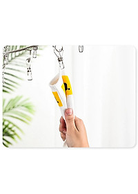 Móc Treo Quần Áo, Móc Phơi Đồ Trẻ Em Inox Kẹp Chống Rơi Kiểu Tròn 20 Kẹp Thương Hiệu TOKDODO