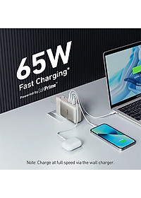 Sạc dự phòng kiêm cốc sạc Anker 733 GaNPrime PowerCore 2 in 1 1USB 2Type-C 65W 10000mAh A1651 - Hàng chính hãng
