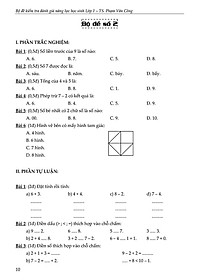 Sách Bộ Đề Kiểm Tra Đánh Giá Năng Lực Học Sinh Lớp 1