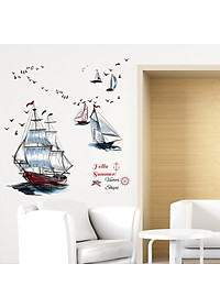 Decal dán tường Vector Ships SK9310