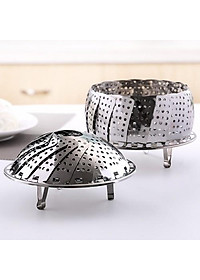 Vỉ hấp inox, Vỉ hấp xòe, Vỉ hấp gấp gọn đa năng lớn