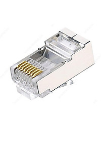 Đầu RJ45 CAT5e Ten da TEH5E010 Hộp 100 Hạt - Hàng chính hãng