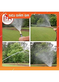 Đầu vòi xịt tăng áp bằng đồng, Vòi rửa xe hơi, rửa sân, tưới cây, làm vườn, Vòi xịt điều chỉnh được áp lực nước 206587