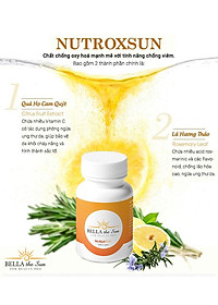 Viên Uống Chống Nắng Nội Sinh Và Trắng Da Bella The Sun Nhật Bản - Hộp 30 Viên