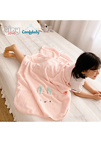 New - Khăn tắm/ chăn lông siêu mềm TinyLove 100% Coral velvet thấm hút nhanh, Size 70*140cm, hình dễ thương KT03