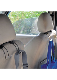 Móc treo đồ sau ghế ô tô chất liệu thép không han rỉ, cứng, chịu lực tốt TÂM LUÂN Chổi lau tẩm dầu - Hàng chính hãng