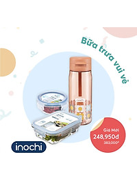 Hộp thủy tinh đựng thực phẩm (tròn, vuông, chữ nhật) chính hãng INOCHI - Tiêu chuẩn nhật bản.